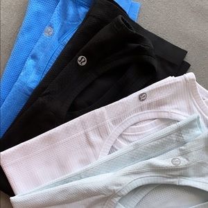 Practically NEW. Lululemon swiftly tech tanks!